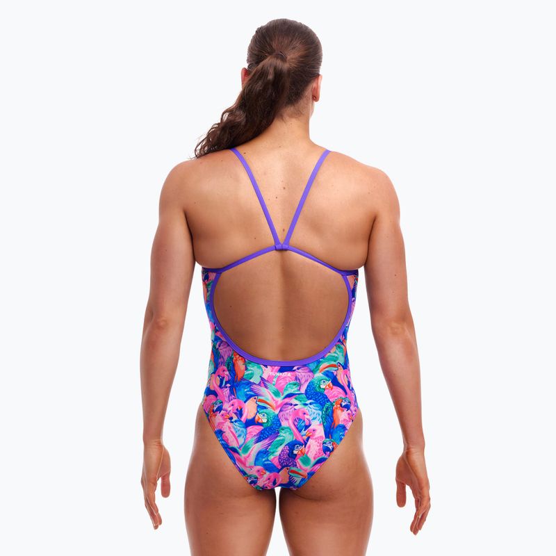 Costume da bagno con cinturino singolo Funkita donna, un pezzo unico birds gone wild 3