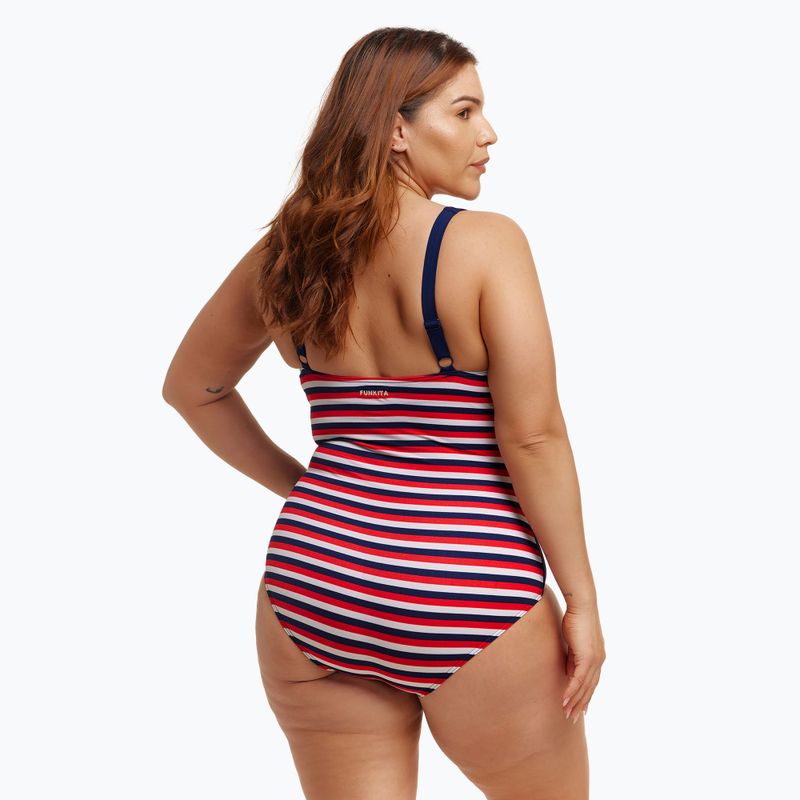 Funkita costume da bagno intero increspato donna riviera 2