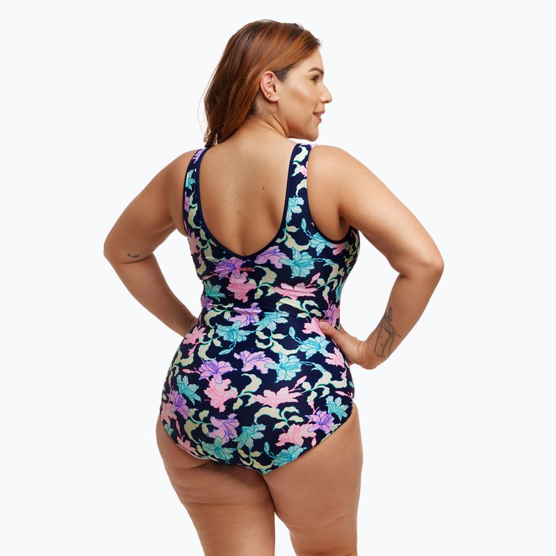 Costume intero da donna Funkita Zip Front One Piece flusso veloce 5