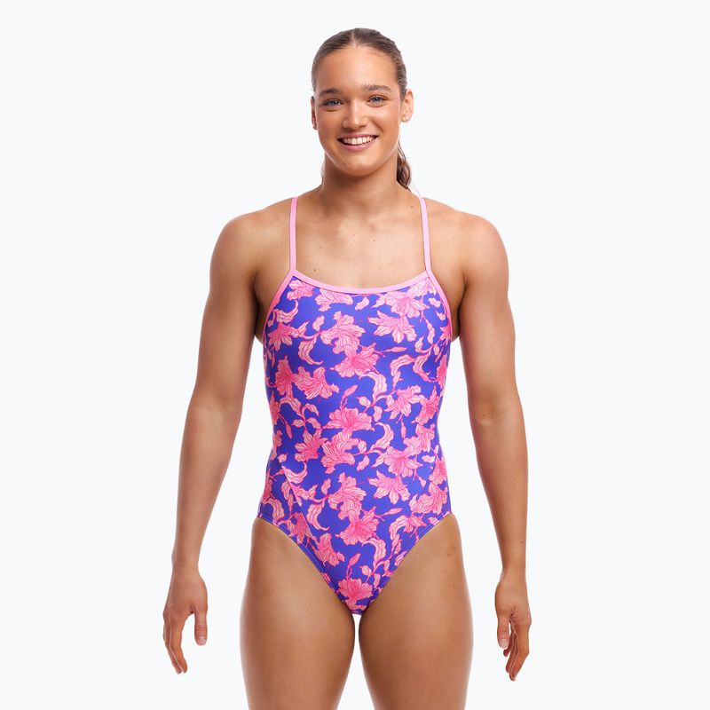 Costume da bagno donna Funkita Single Strap One Piece perfect petal 2