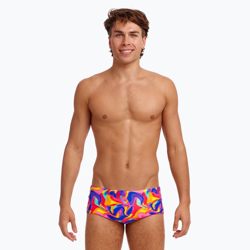 Uomo Funky Trunks Sidewinder nuotare boxer estate swirl 2