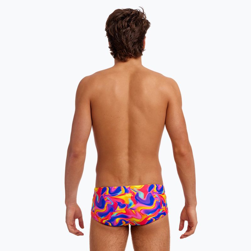 Uomo Funky Trunks Sidewinder nuotare boxer estate swirl 3