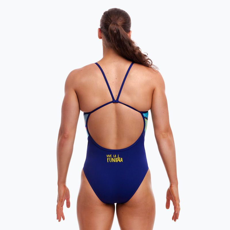 Costume da bagno intero con cinturino singolo Funkita Donna vive la funky 3