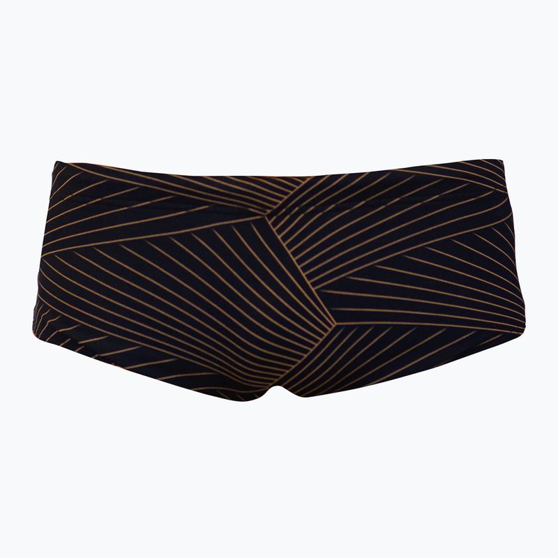 Boxer da bagno da uomo Funky Trunks Sidewinder Trunks tessitore oro