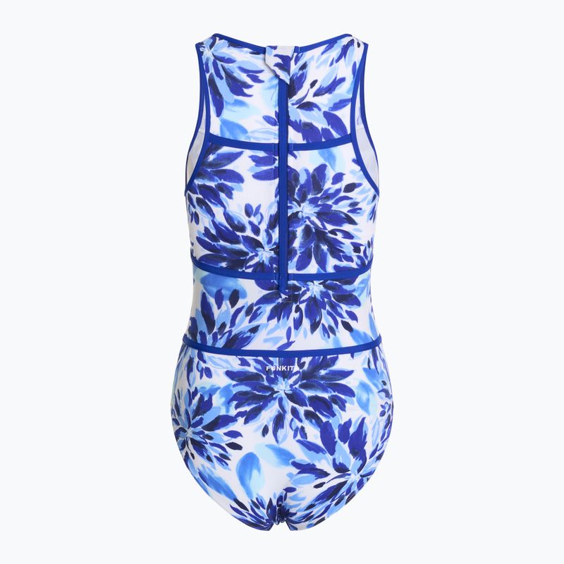 Costume intero da donna Funkita Hi Flyer One Piece blossom blu 2