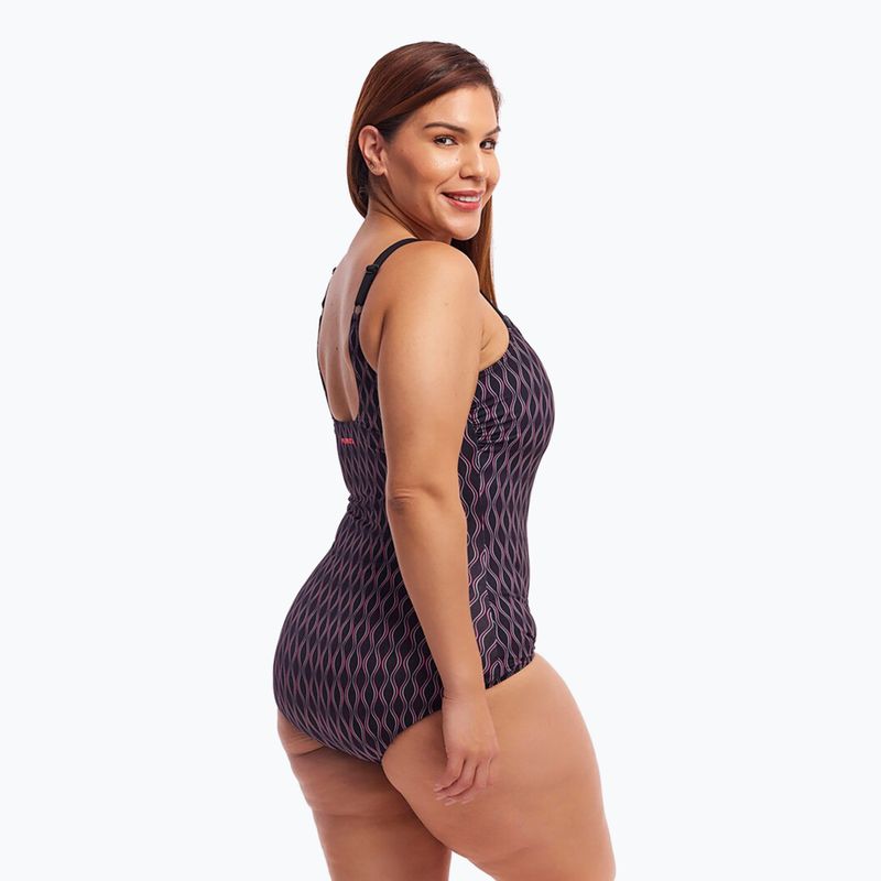 Costume da bagno intero Funkita Scoop Neck Curvy Queen da donna 2