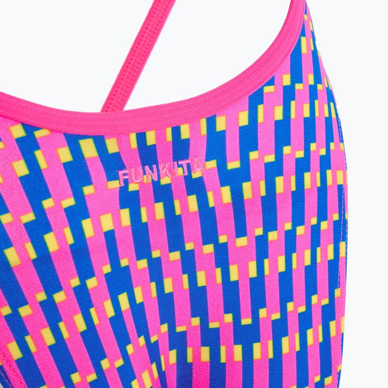Costume da bagno donna Funkita One Piece a gamba alta Passi quotidiani 3