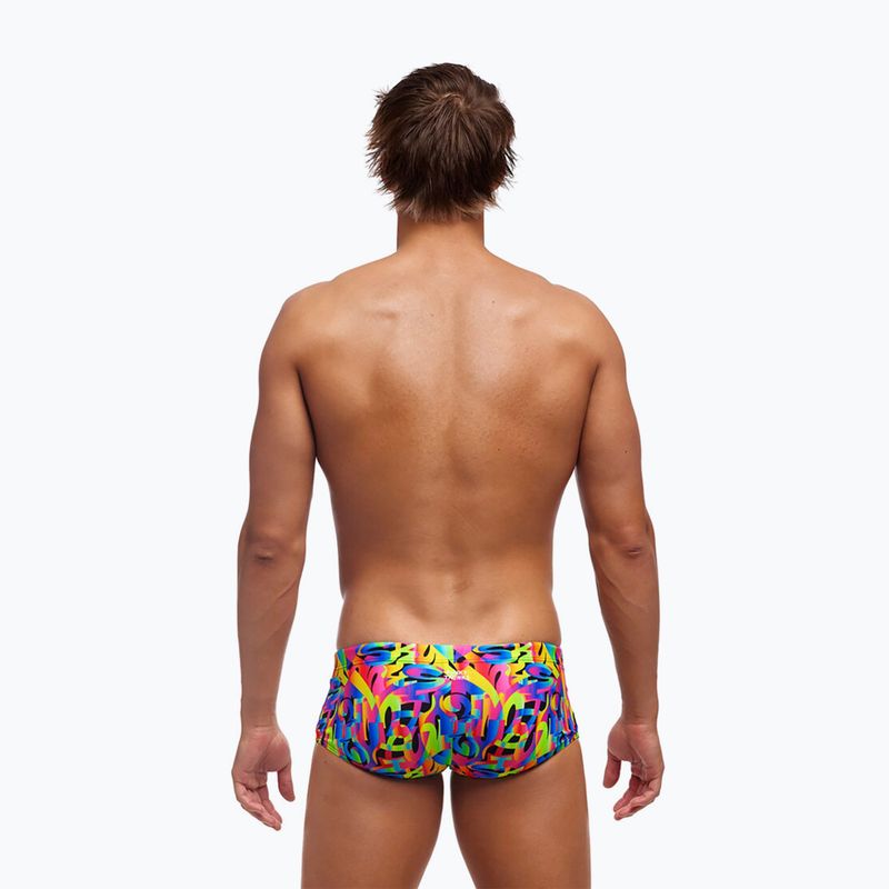 Boxer da bagno da uomo Funky Trunks Sidewinder Trunks colore funk 2