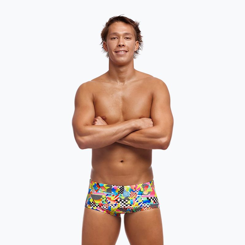 Boxer da bagno da uomo Funky Trunks Classic Trunks junk yard