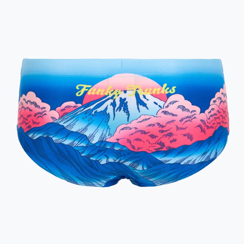 Funky Trunks Sidewinder, boxer da nuoto per bambini, caldi come il fumo 2