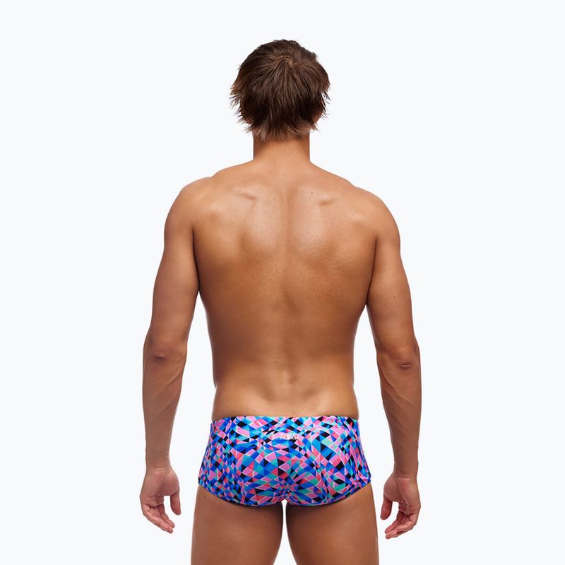 Boxer da bagno da uomo Funky Trunks Sidewinder Trunks warp tour 2