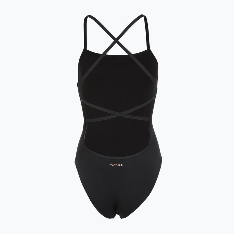 Funkita Strapped In One Piece costume intero da donna bronzato 2