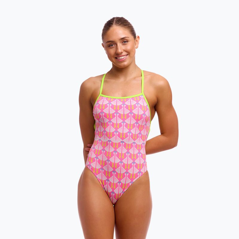 Funkita Strapped In One Piece costume da bagno intero da donna con oca 4
