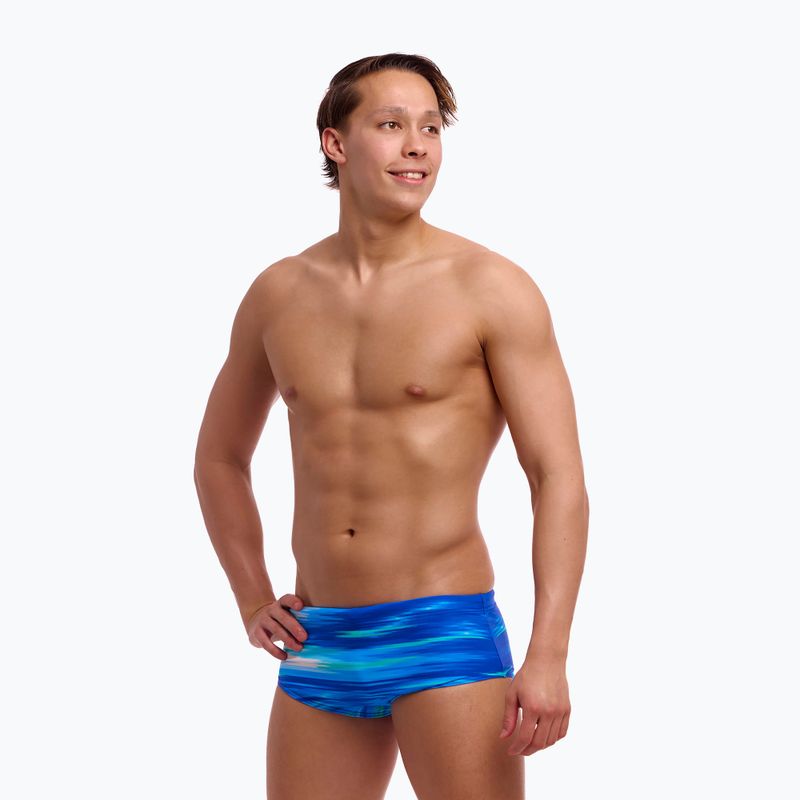Uomo Funky Trunks Sidewinder nuoto boxer brezza marina 4