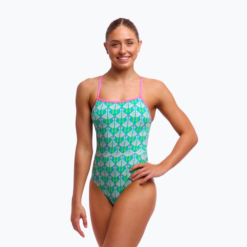 Costume da bagno donna Funkita Single Strap One Piece loose oca 4