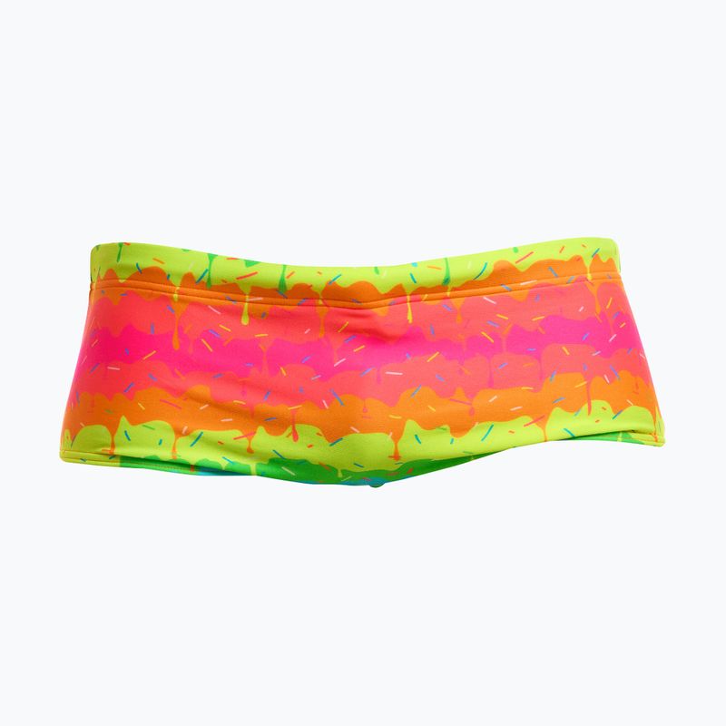 Boxer da bagno da uomo Funky Trunks Sidewinder Trunks che fondono il caos