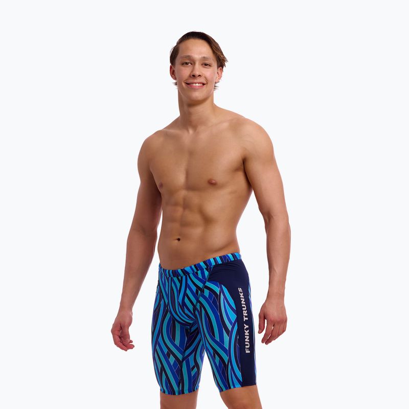 Uomo nuoto jammers Funky Trunks Training Jammers snork city 2