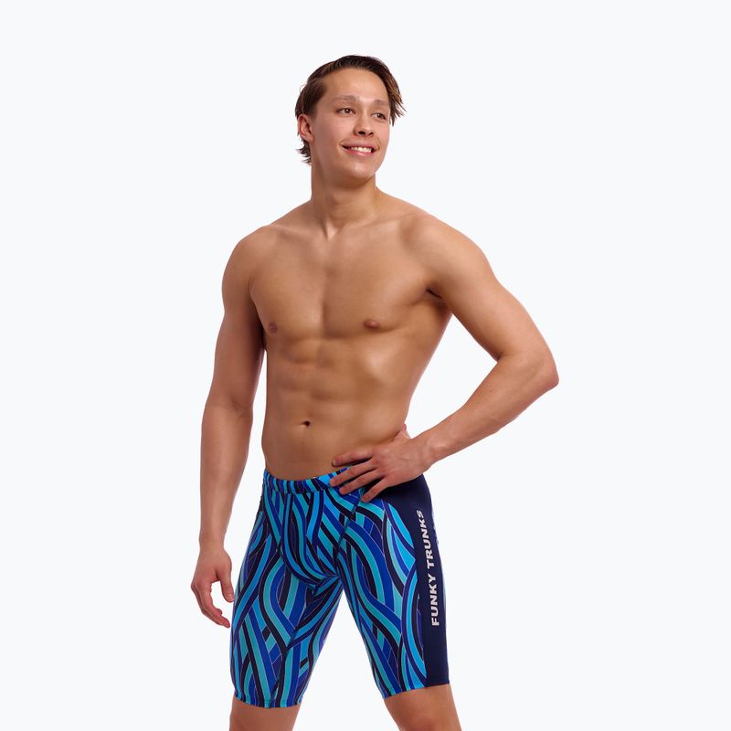 Uomo nuoto jammers Funky Trunks Training Jammers snork city 4