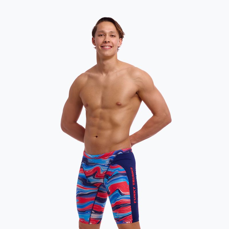 Nuoto da uomo Funky Trunks Allenamento Jammers onda pazza 4