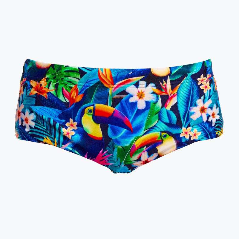Boxer da bagno per bambini Funky Trunks Sidewinder Trunks birdie wordie