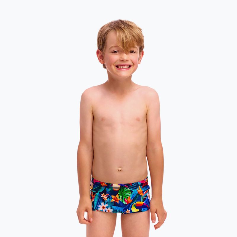 Boxer da bagno per bambini Funky Trunks Printed Trunks birdie wordie 2