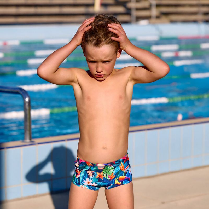Boxer da bagno per bambini Funky Trunks Printed Trunks birdie wordie 5