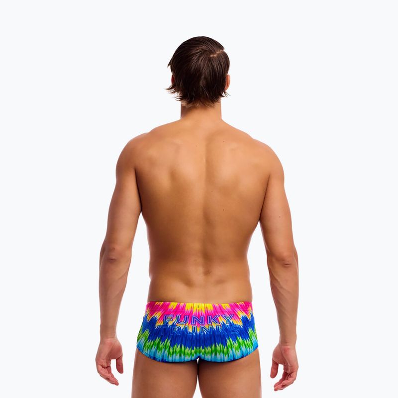 Boxer da bagno uomo Funky Trunks Sidewinder Trunks fly time 3