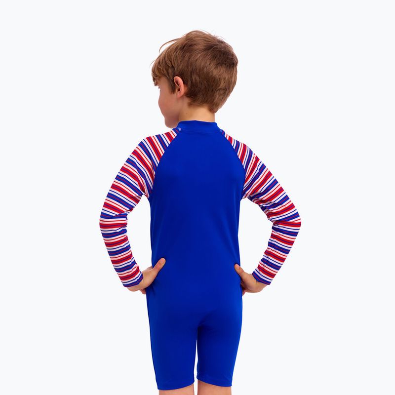 Tuta UPF 50+ per bambini Funky Trunks Go Jump Suit i want you 3
