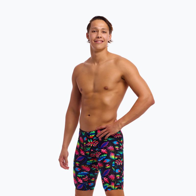Jammer da nuoto uomo Funky Trunks Training Jammers lost leaf 2