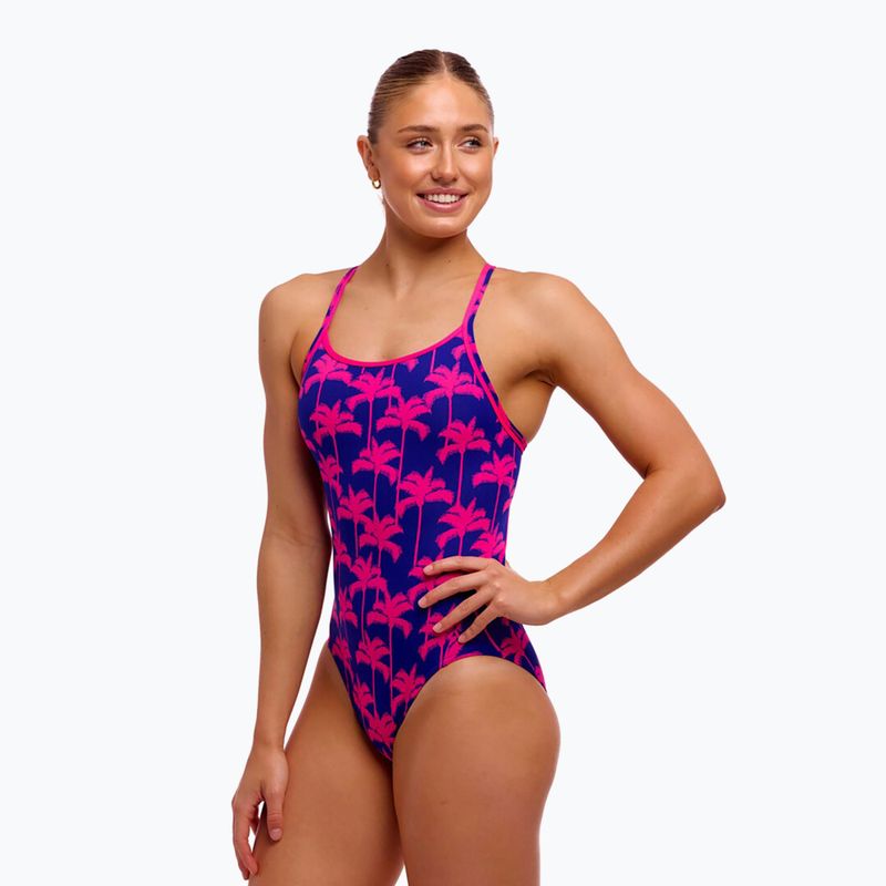 Costume intero donna Funkita Diamond Secure One Piece pinky palms 2