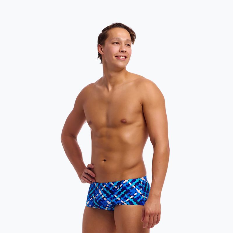 Boxer da bagno uomo Funky Trunks Classic Trunks under over 2