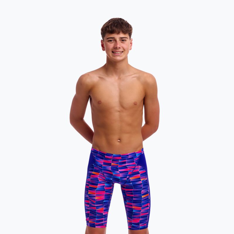 Jammer da nuoto per bambini Funky Trunks Training Jammers warped waves 2