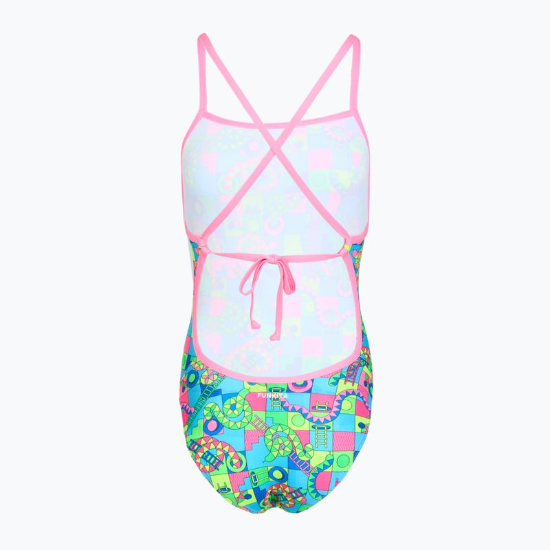 Costume da bagno intero da donna Funkita Tie Me Tight One piece lakes & saddles 2