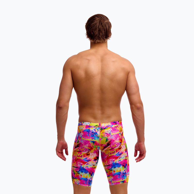 Jammer da nuoto da uomo Funky Trunks Training Jammers tag her 4