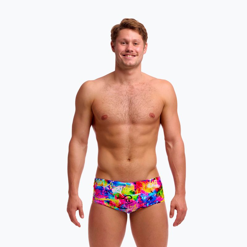 Boxer da nuoto da uomo Funky Trunks Sidewinder Trunks tag her 2