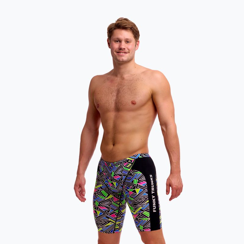 Jammer da nuoto da uomo Funky Trunks Training Jammers bits of peace 2
