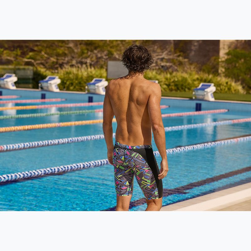 Jammer da nuoto da uomo Funky Trunks Training Jammers bits of peace 6