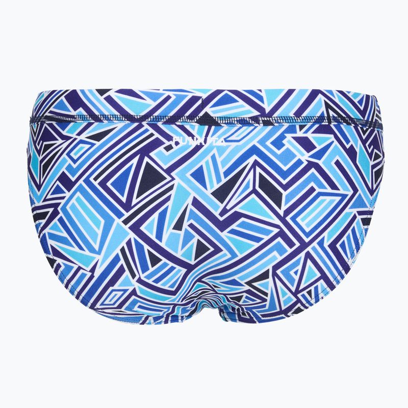 Slip da bagno Funkita Sports Brief blue bits 2