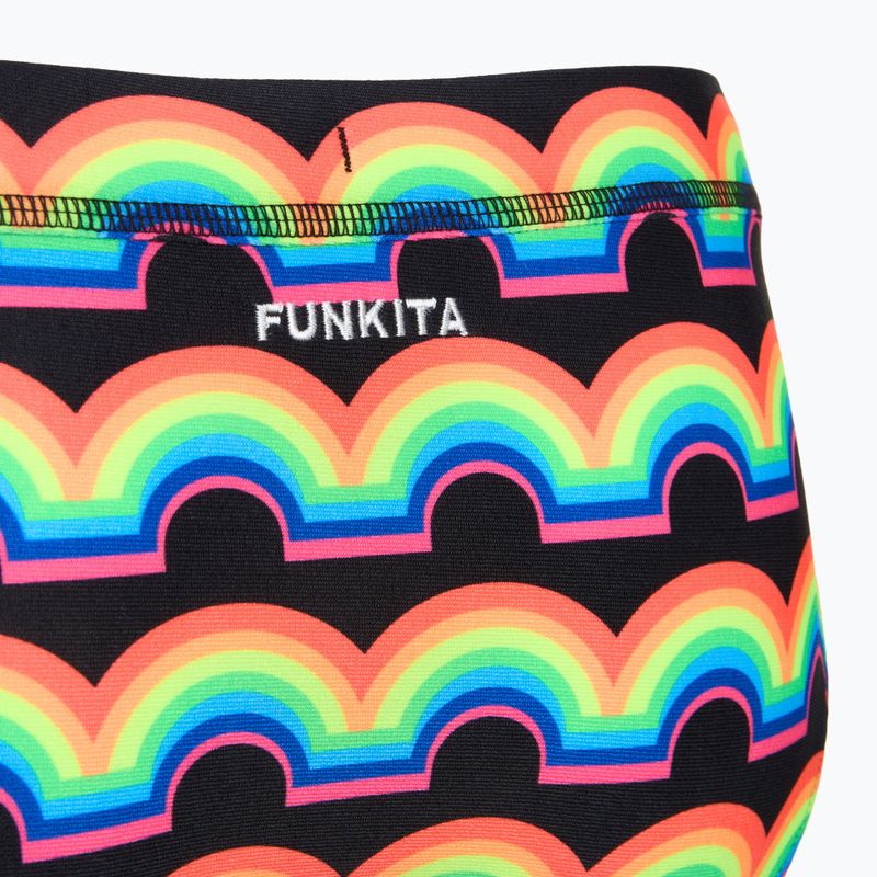 Slip da bagno Funkita Sports Brief rainbowie 3