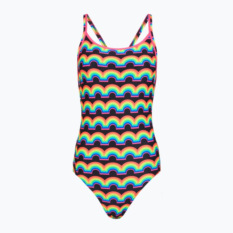 Costume da bagno intero da donna Funkita Diamond Secure One piece rainbowie