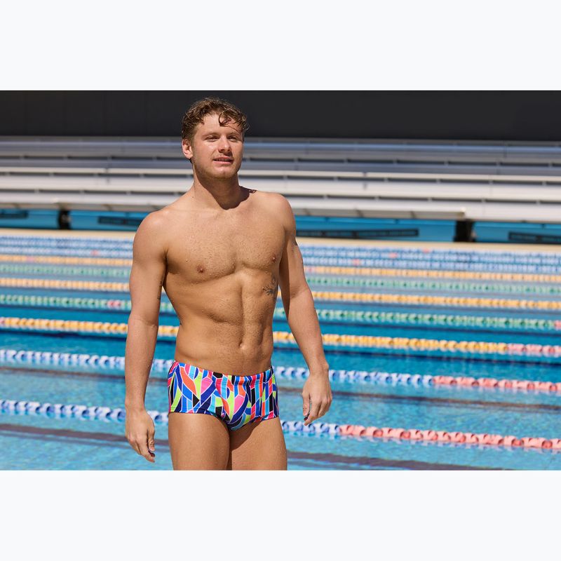 Boxer da nuoto da uomo Funky Trunks Classic Trunks fault lines 5