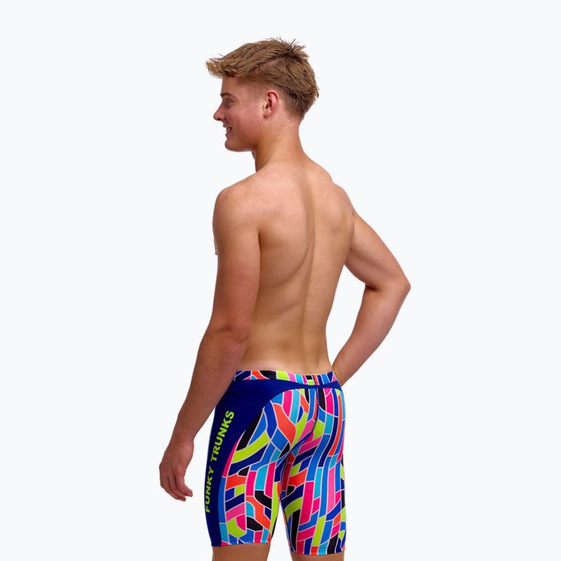 Jammer da nuoto per bambini Funky Trunks Training Jammers fault lines 2