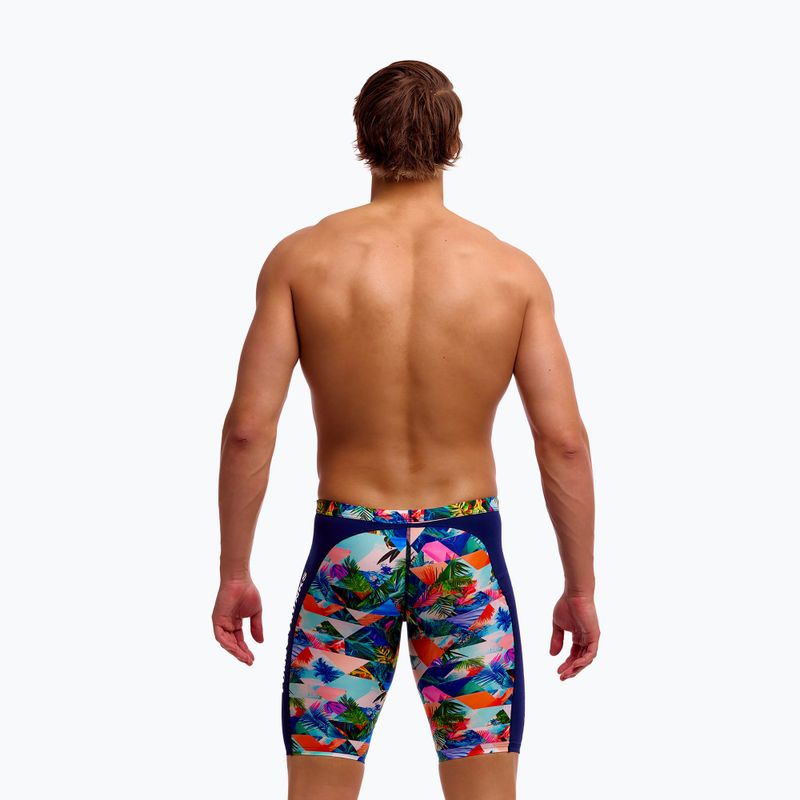 Jammer da nuoto da uomo Funky Trunks Training Jammers palm prism 3