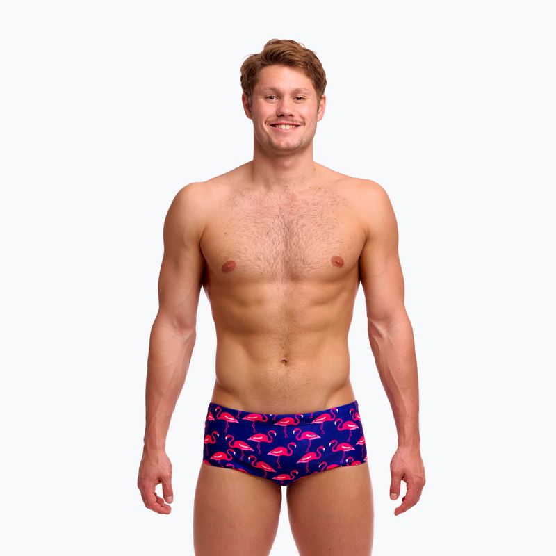 Boxer da nuoto da uomo Funky Trunks Sidewinder Trunks flocked up 2
