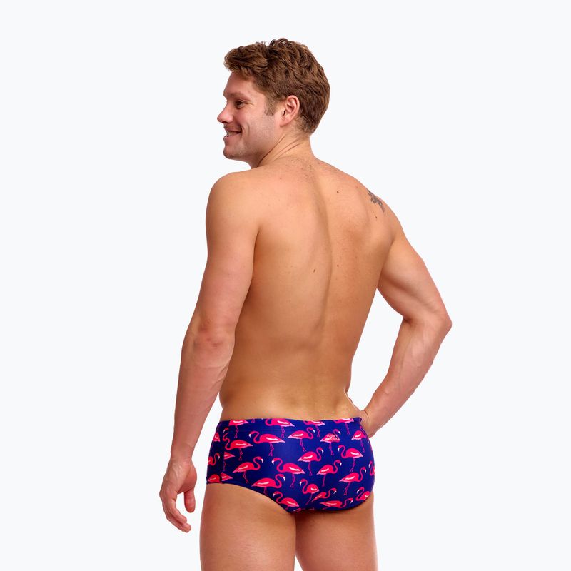 Boxer da nuoto da uomo Funky Trunks Sidewinder Trunks flocked up 5