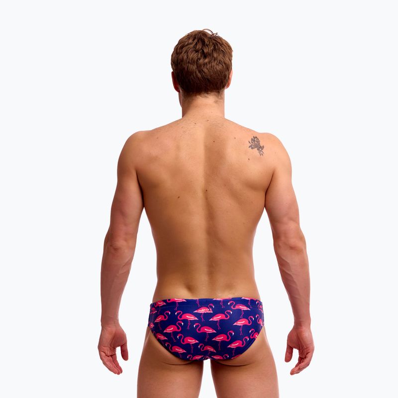 Slip da nuoto uomo Funky Trunks Classic Brief flocked up 4