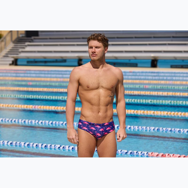 Slip da nuoto uomo Funky Trunks Classic Brief flocked up 6