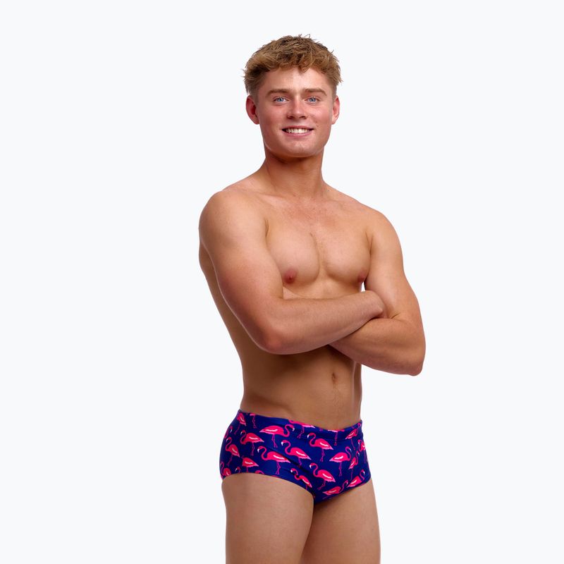 Boxer da nuoto per bambini Funky Trunks Sidewinder Trunks flocked up 3