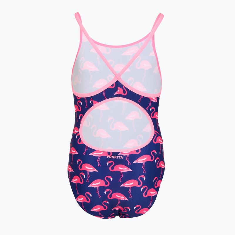 Costume da bagno intero da bambina Funkita Diamond Back One Piece flocked up 2