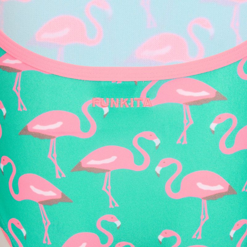 Costume da bagno intero da bambina Funkita Single Strap One Piece go flamingo! 3